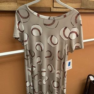 Nwt Lularoe baseball Carly